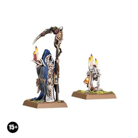 NECROMANCER WIZARD AND FAMILIAR FORGEWORLD