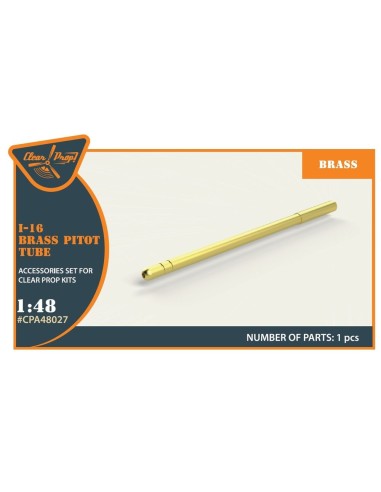 I-16 brass pitot tube 