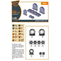 F-35A wheel set 