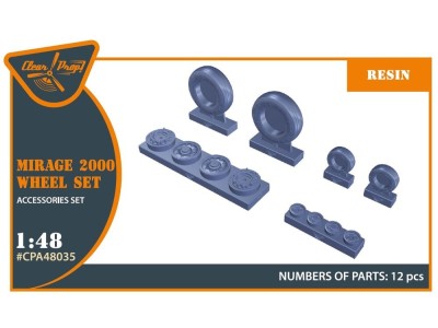 Mirage-2000 wheel set 