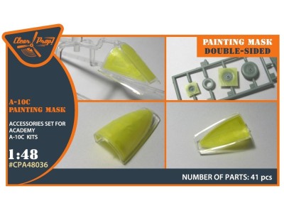 A-10C double-sided painting mask for ACADEMY kit 