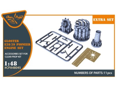 Gloster E28/39 Pioneer engine set for CP kits CP4823 
