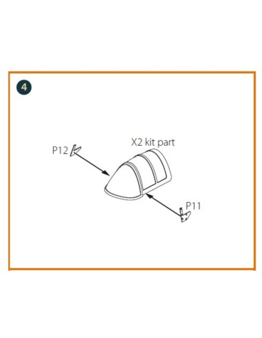 Gloster E28/39 Pioneer PE parts for CP kits 