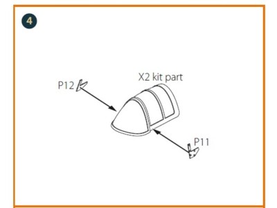 Gloster E28/39 Pioneer PE parts for CP kits 