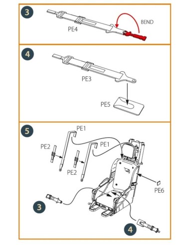 F-86A Ejection seat early for CP kits 