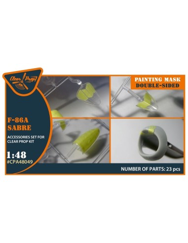 F-86A double-sided painting mask for CP kits 