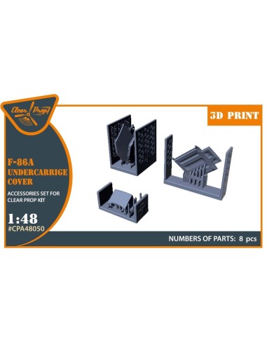 F-86A undercarriage covers for CP kits 