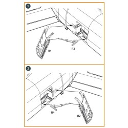 F-86A air brakes for CP kits  2