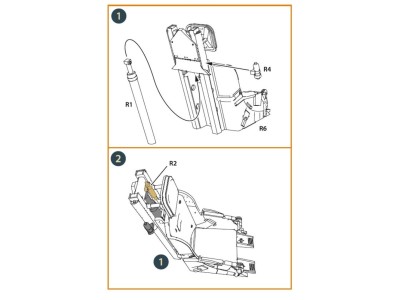 F-86A Ejection seat late for CP kits 