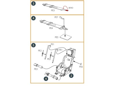 F-86A Ejection seat late for CP kits 