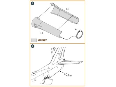 F-86A engine exhaust endface for CP kits 