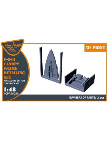 F-86A Canopy frame detailing set for CP kits 