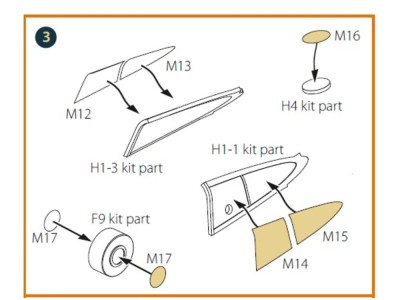 Hawk H-75M painting mask for CP kit CP4806 