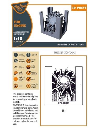 F4B-3/4 Engine for CP kits 