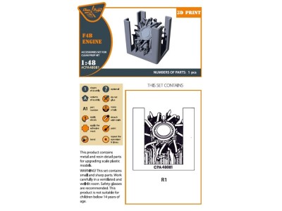F4B-3/4 Engine for CP kits 