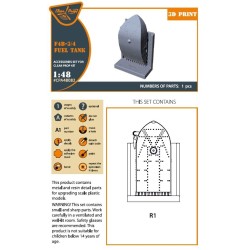 F4B Fuel Tank for CP kits 