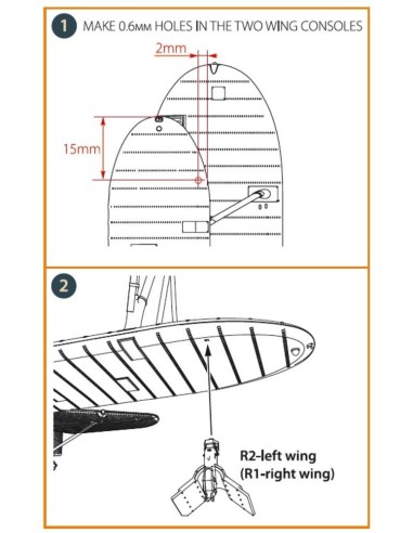 F4B Whaley Mk.I Flare brackets for CP kits 