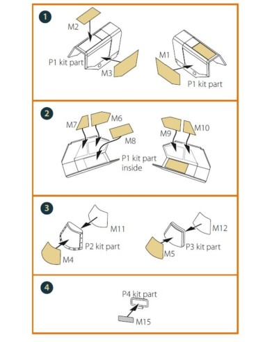 Hs 129B2/3 double-sided painting mask for Takom kit 