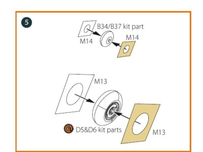 Hs 129B2/3 double-sided painting mask for Takom kit 