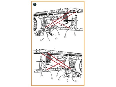 F4B-3/4 Strubs for CP kits 