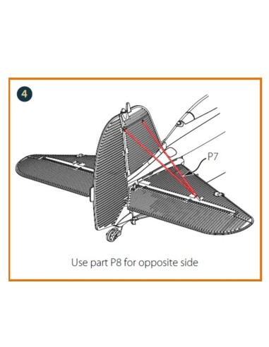F4B-3/4 Strubs for CP kits 