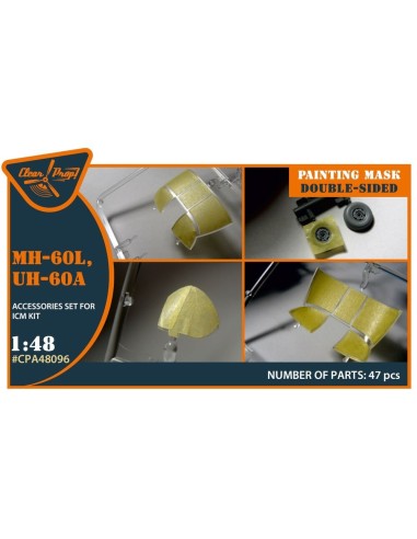 UH-60A, MH-60L double-sided painting mask for ICM kit 