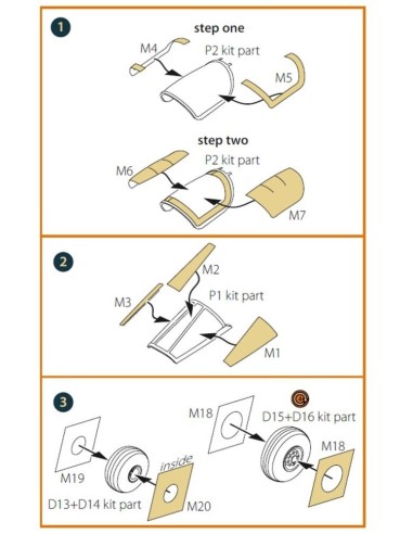 Jaguar Single seat painting mask for Airfix kit 