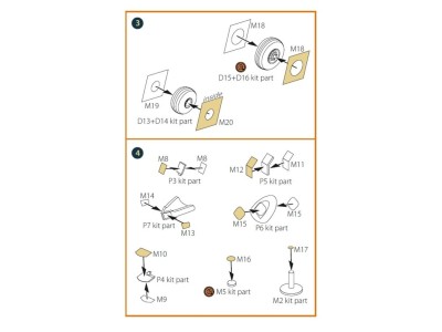 Jaguar Single seat double-sided painting mask for Airfix kit 