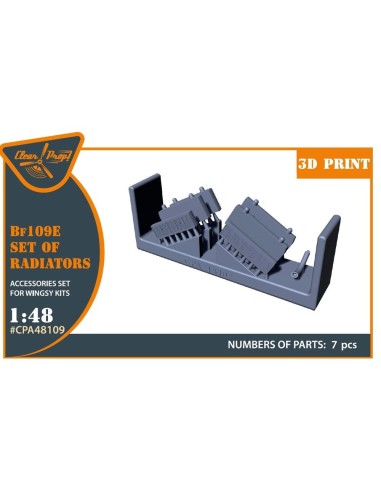 Bf-109E set of radiators for Wingsy Kits 