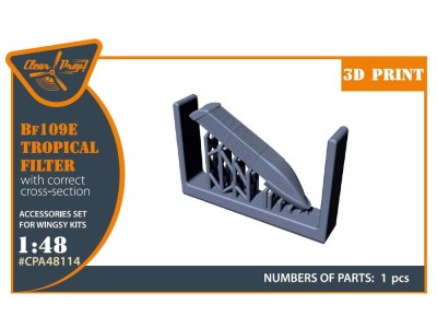 Bf-109E tropical filter for Wingsy Kits 