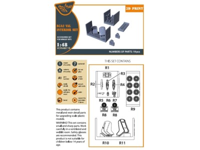 D3A2 VAL interior set for Wingsy Kits 