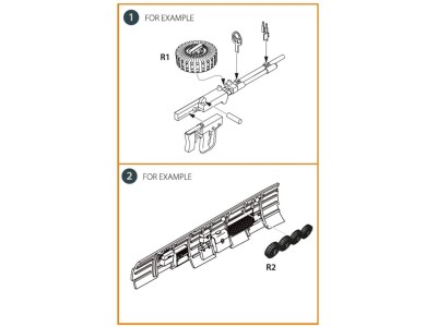 Magasins for Type92 gun 9 pcs 