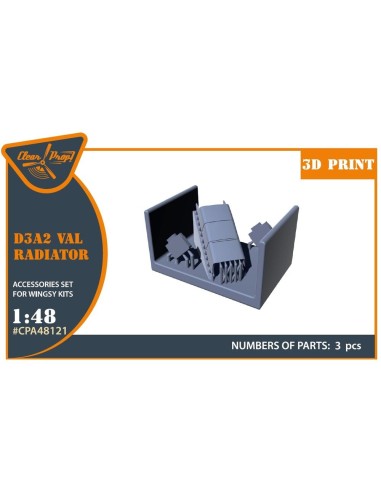 D3A2 VAL radiator set for Wingsy Kits 