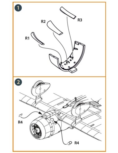 D3A2 VAL air intake exhaust for Wingsy Kits 