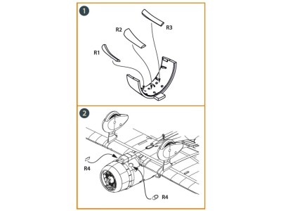 D3A2 VAL air intake exhaust for Wingsy Kits 
