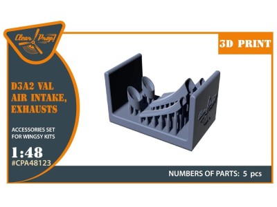 D3A2 VAL air intake exhaust for Wingsy Kits 
