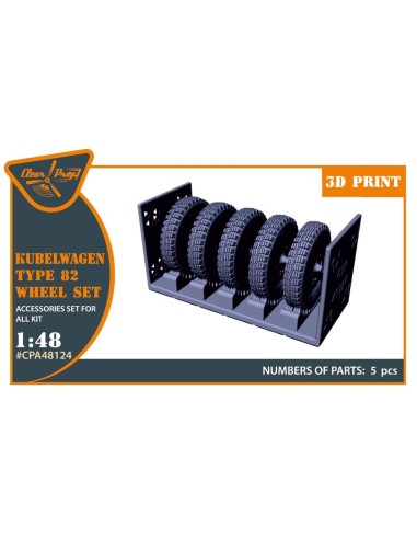 Kubelwagen type 82 Wheel set 