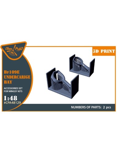 Bf-109E wheel bay for Wingsy Kits 