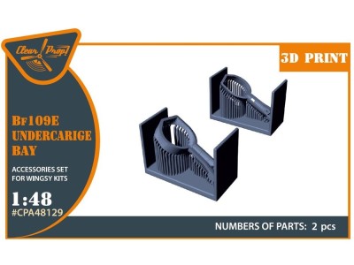 Bf-109E wheel bay for Wingsy Kits 
