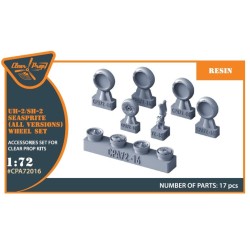 UH-2 A/B SEASPRITE (all versions) wheel set for CP kits CP72002/CP72017/CP72018 
