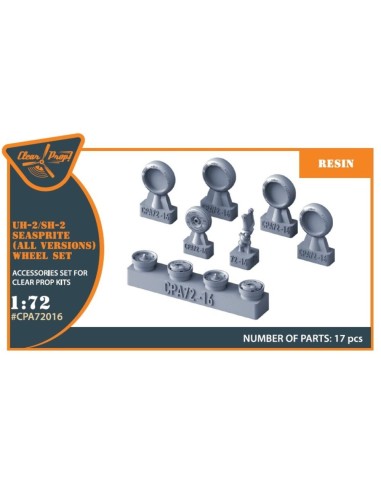 UH-2 A/B SEASPRITE (all versions) wheel set for CP kits CP72002/CP72017/CP72018 
