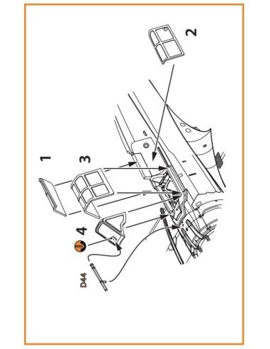 A5M Claude (early version) vacuum formed canopy for CP kits CP72006/CP72008 