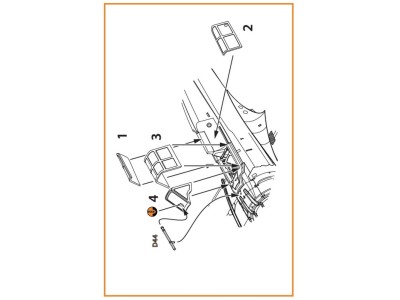 A5M Claude (early version) vacuum formed canopy for CP kits CP72006/CP72008 