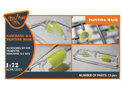 Nanchang Q-5 painting mask for Trumpeter kit (all versions) 