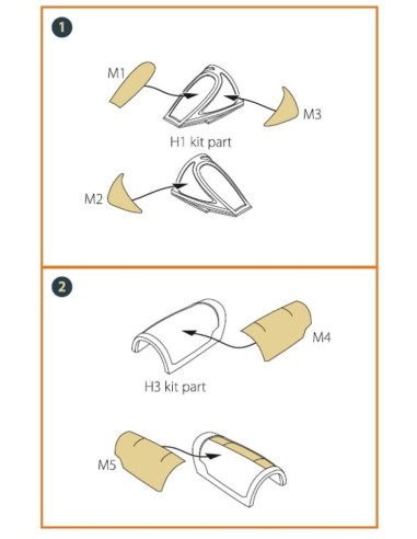 Nanchang Q-5 painting mask for Trumpeter kit (all versions) 
