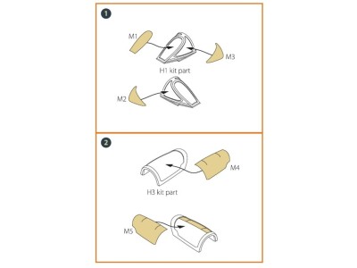Nanchang Q-5 painting mask for Trumpeter kit (all versions) 