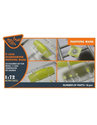 F-104G painting mask for REVELL kit 