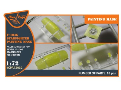 F-104G painting mask for REVELL kit 