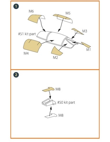 F-104G painting mask for REVELL kit 
