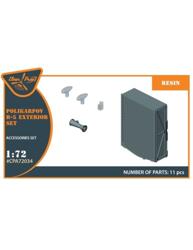 Polikarpov R-5 exterior set for AMG kits 